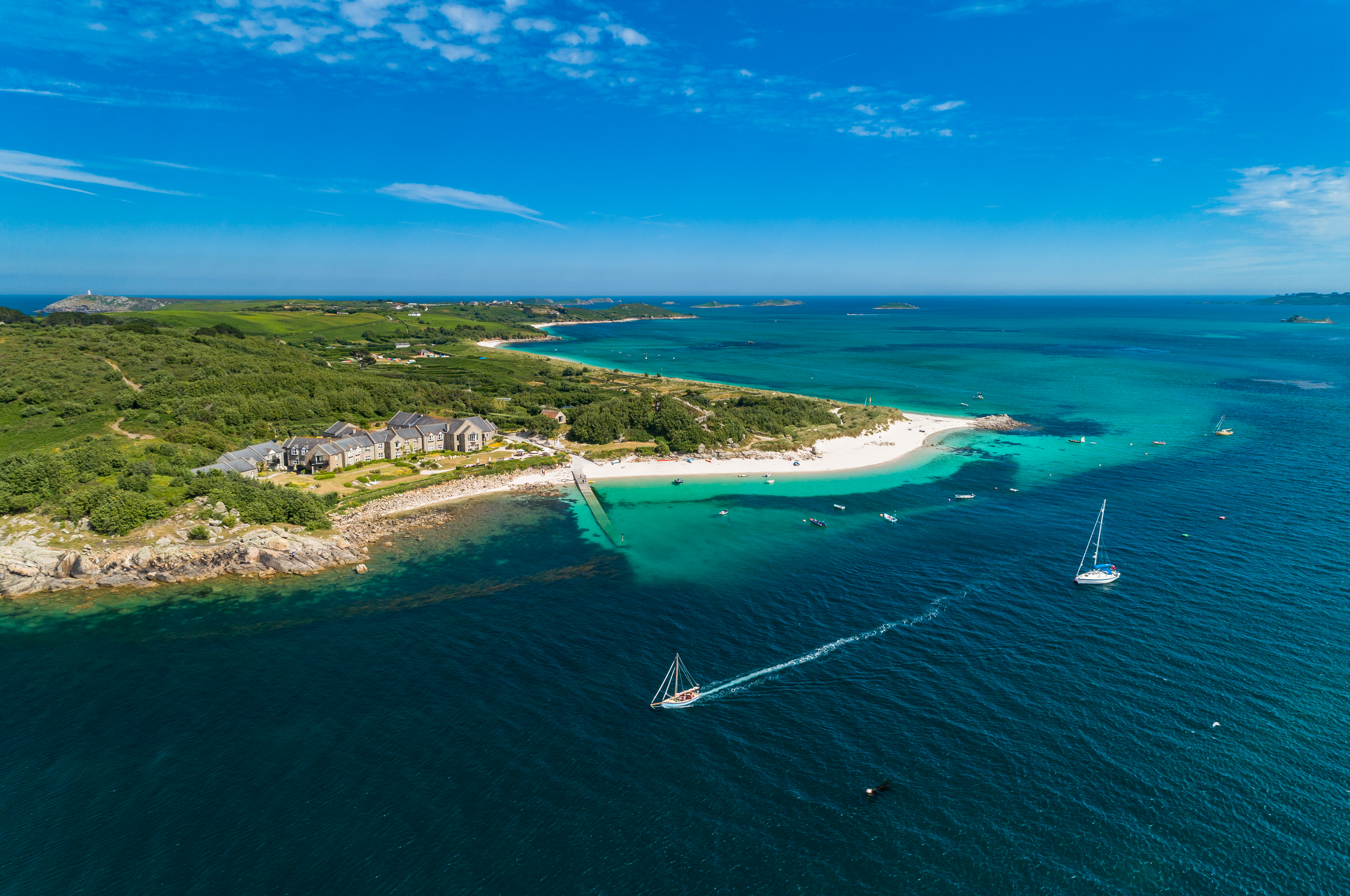 Британский архипелаг. Острова Силли Великобритания. Архипелаг Силли. Isles of Scilly остров Силли. Остров Хью Таун.